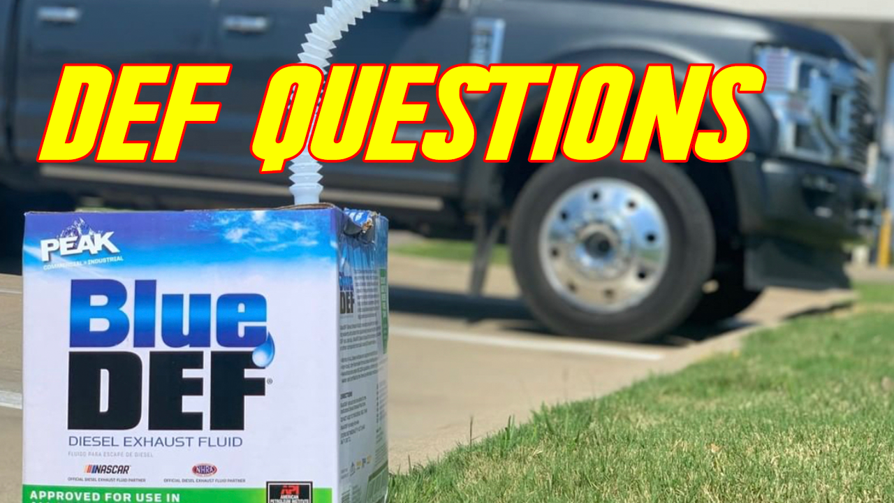 Does DEF Make Your New Diesel Better?