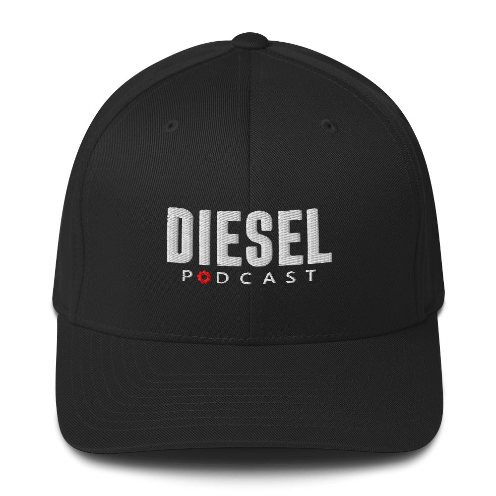 帽子 cap(DIESEL ) Flex Fit Hat - The Diesel Podcast