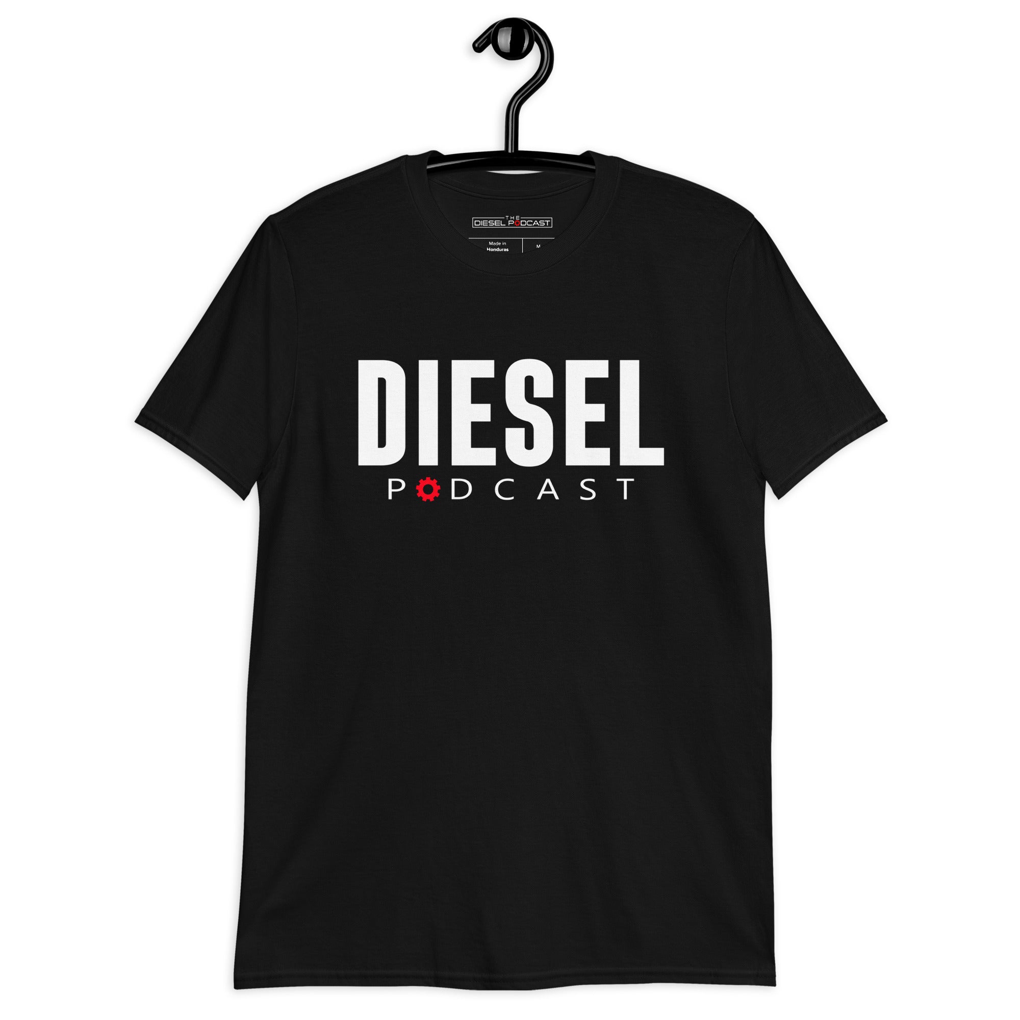 Short-Sleeve T-Shirt (Light Logo) - The Diesel Podcast